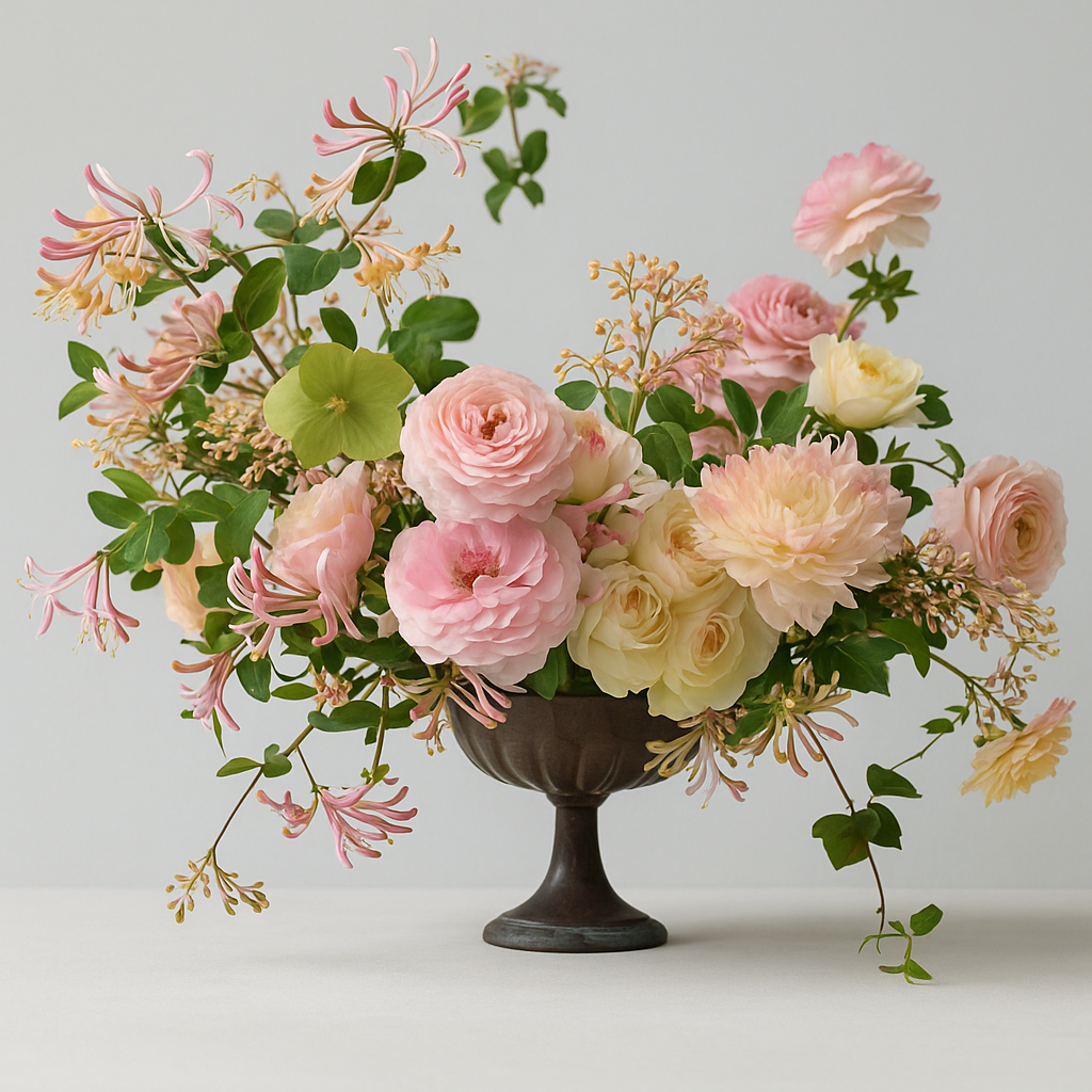 Vintage Blush Garden